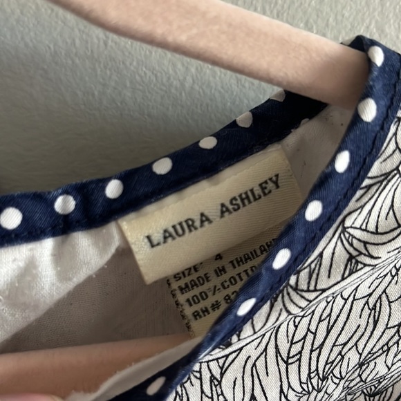 Vintage Laura Ashley Spring Dress - Size 4 - Picture 4 of 4